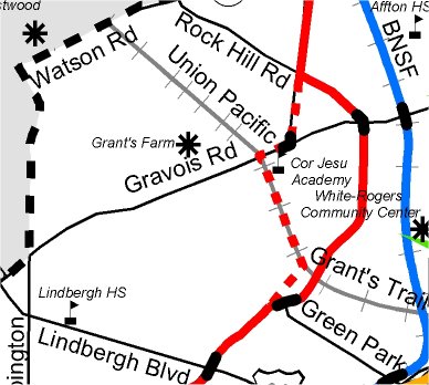 MetroLink Alignment 1 Option